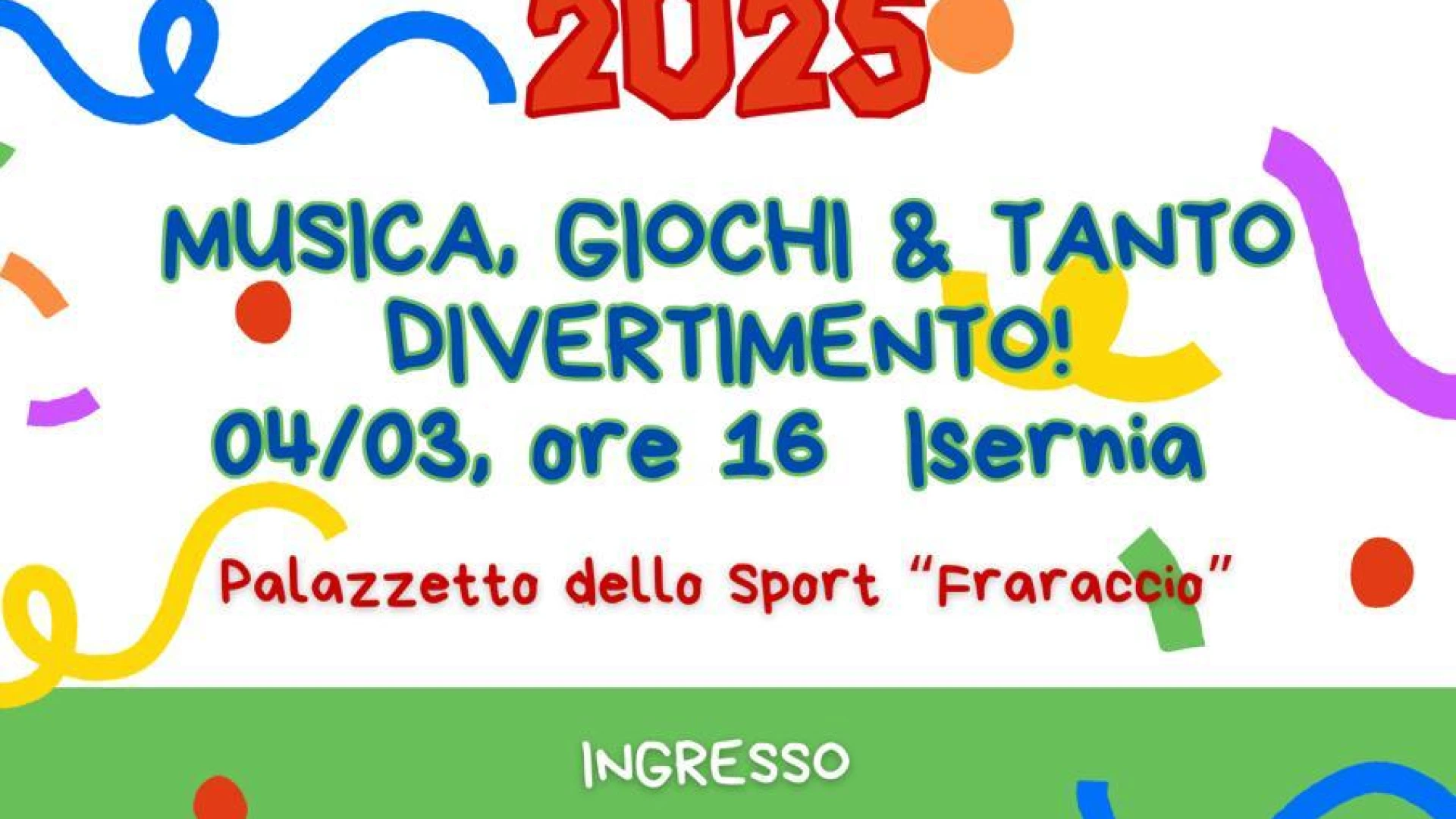 Oggi torna l’appuntamento con il Carnevaletto della Croce Rossa